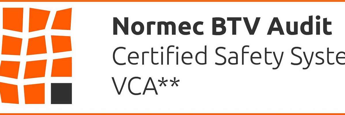 Ons VCA** certificaat is binnen!